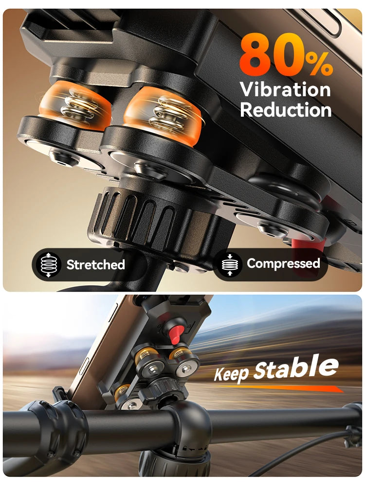 Joyroom Vibration Dampener Bike & Motorcycle Mount