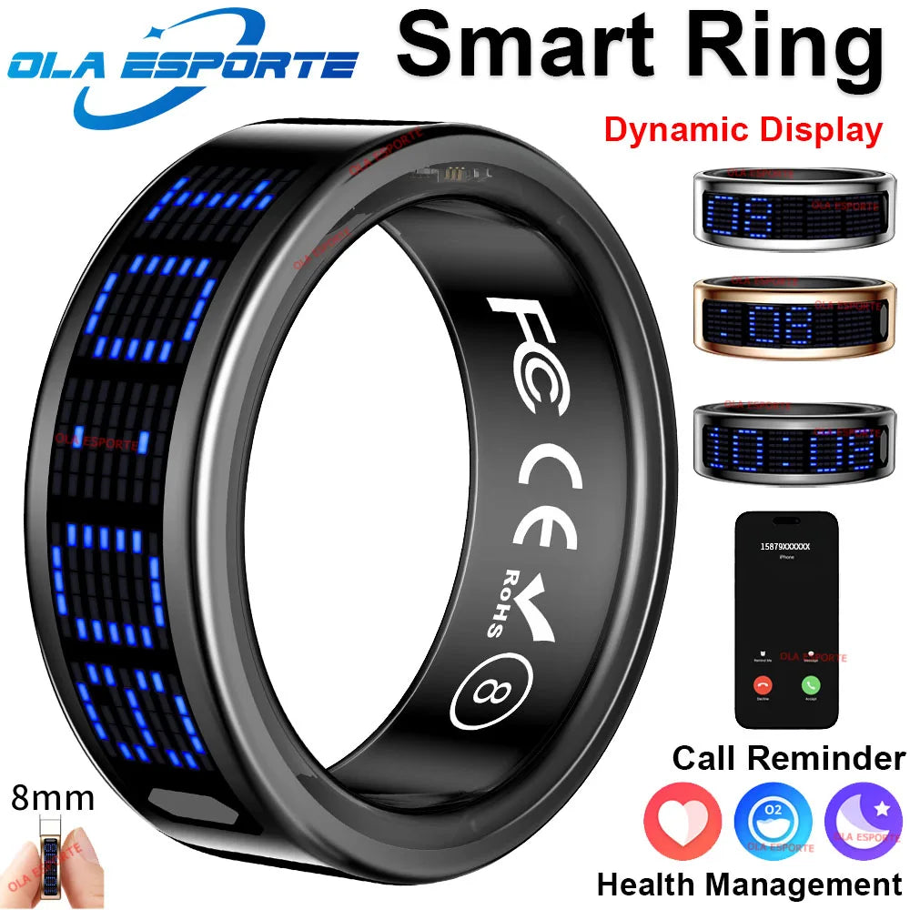 Smart Ring for Men & Women – Heart Rate & SPO2