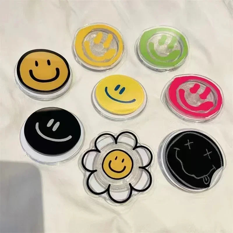 Korean Smile Magnetic Phone Grip