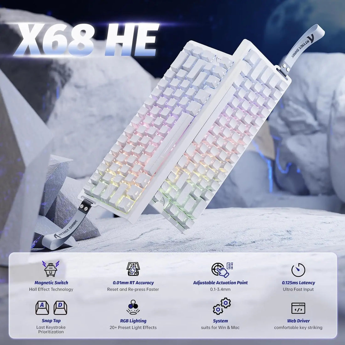 Rapid Trigger Mechanical Gaming Keyboard