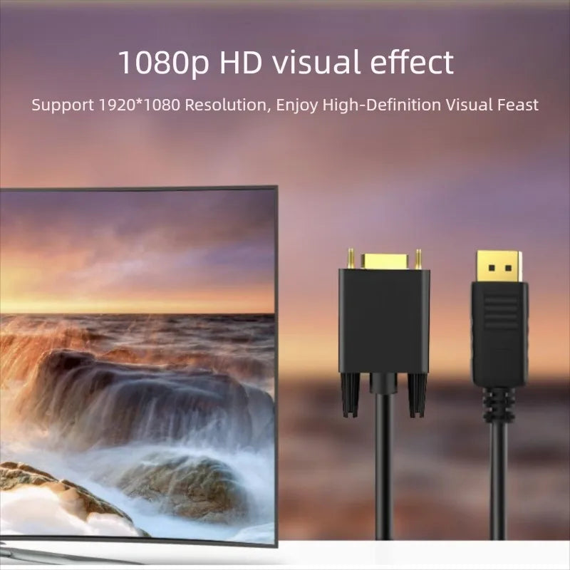 DisplayPort to VGA Cable