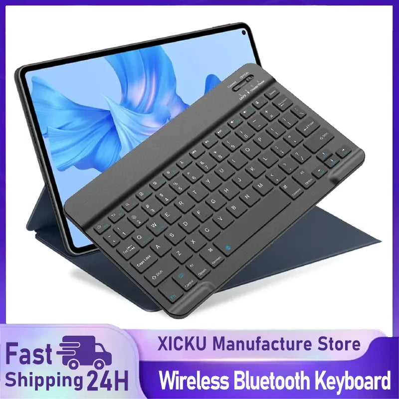 Bluetooth Keyboard for iPad & Tablets