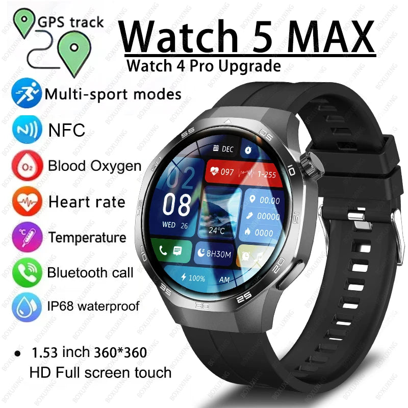 Watch 5 MAX NFC Bluetooth Call Smartwatch
