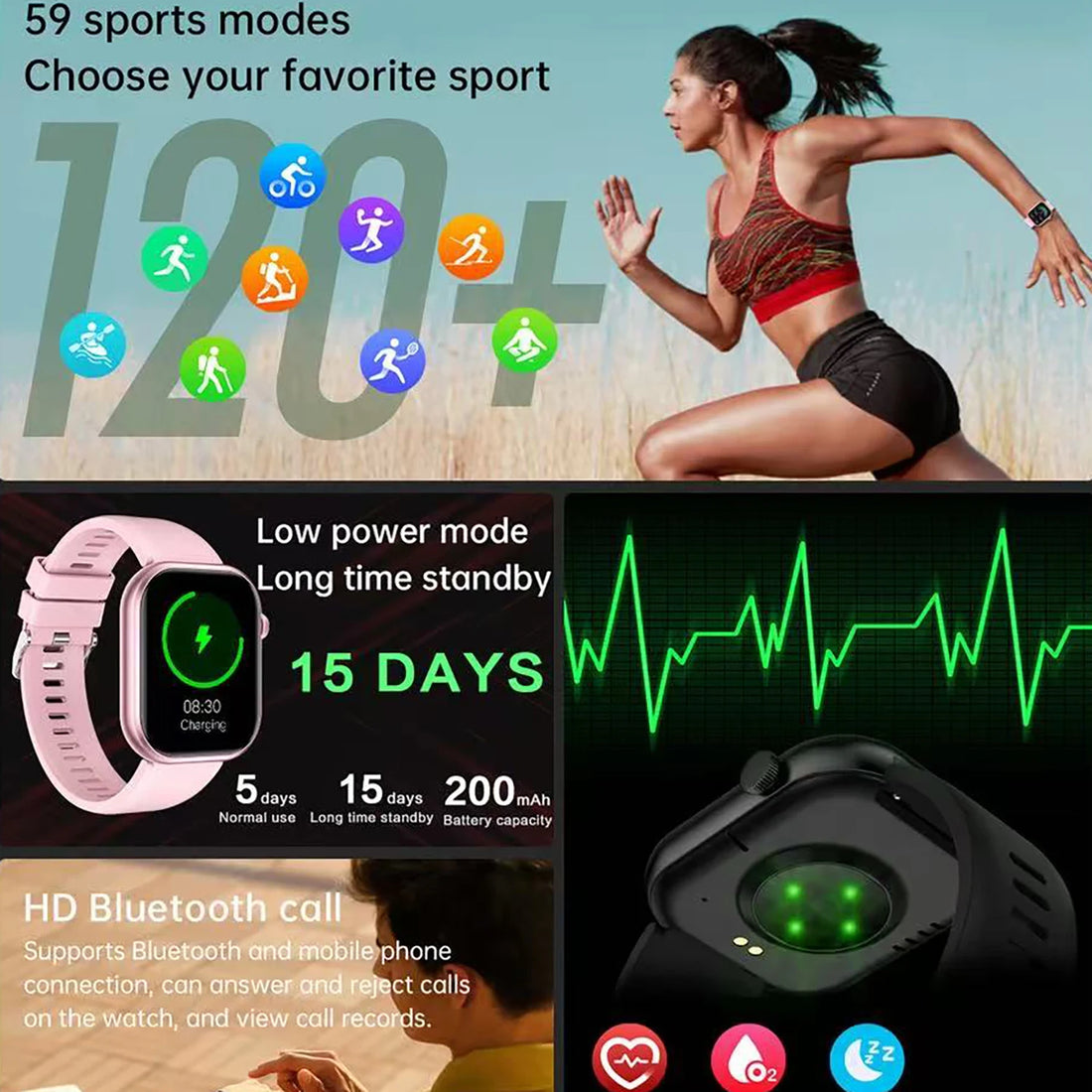 Watch 10 NFC Bluetooth Call Smartwatch (2026)