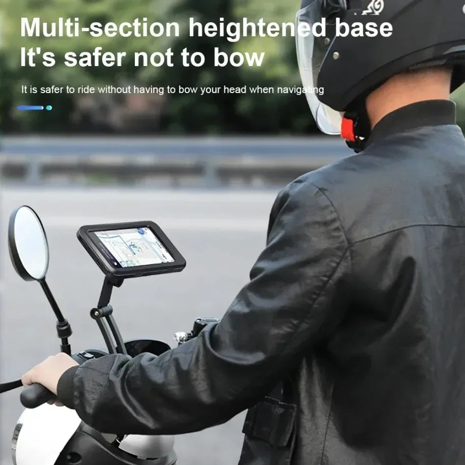 360° Swivel Waterproof Motorcycle Phone Holder