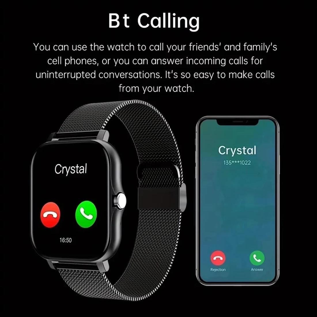 LAXASFIT Y13 Pro Max Bluetooth Smartwatch